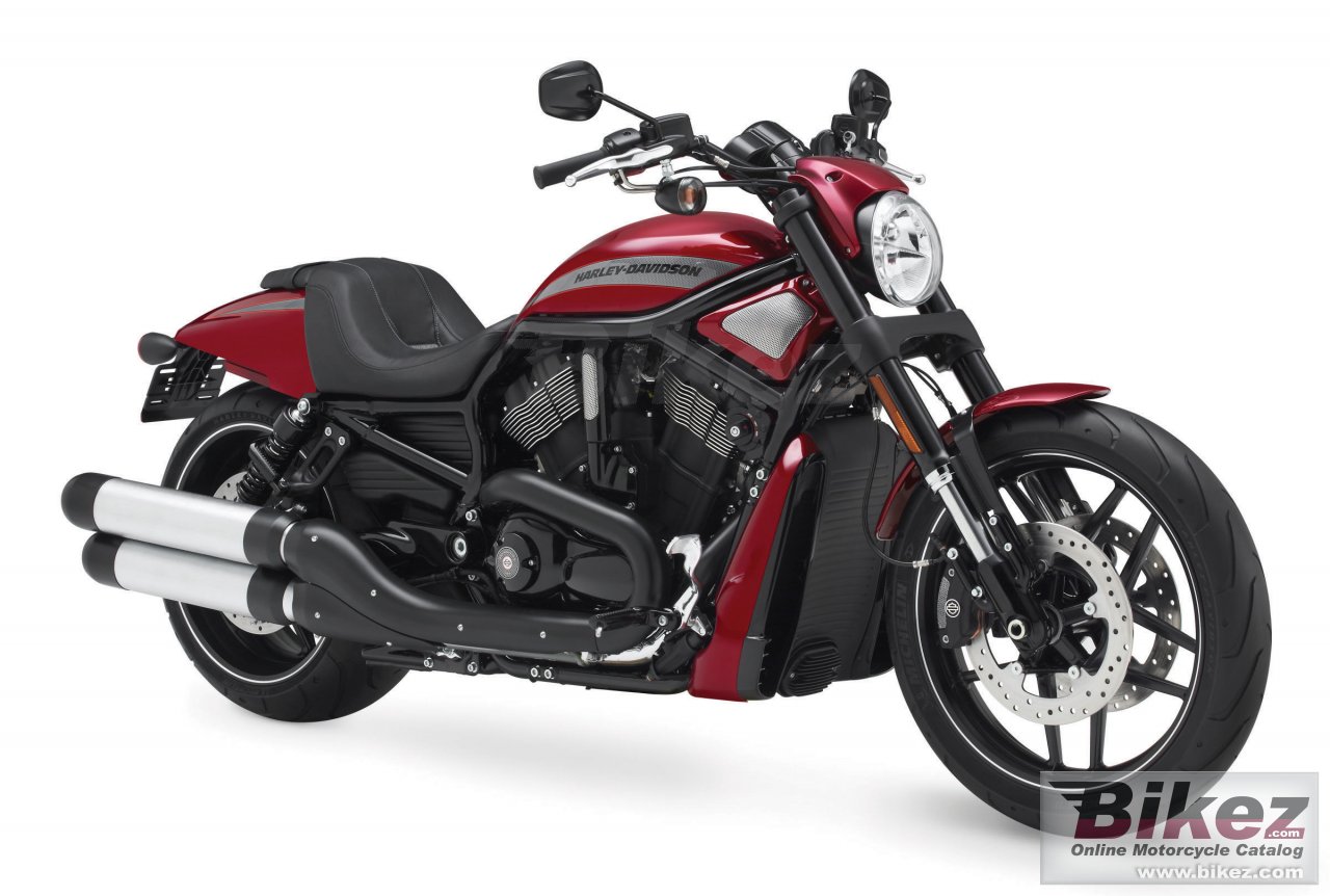 Big Harley-Davidson v-rod night rod special picture and wallpaper from Bikez.com